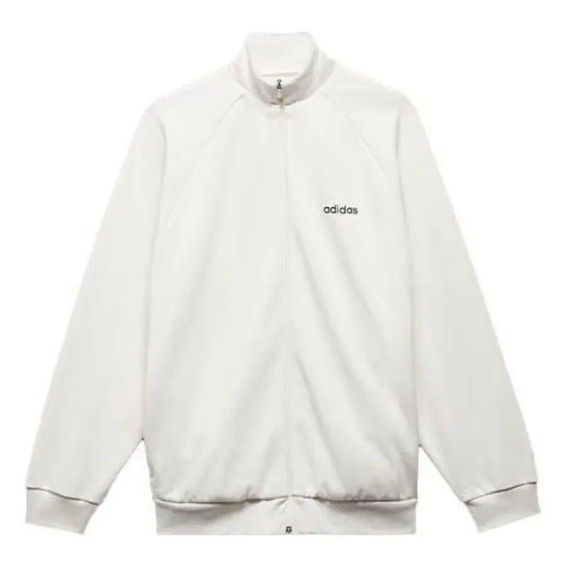 adidas Basketball One Track Jacket 'White' HN9271 sold by KicksCrew