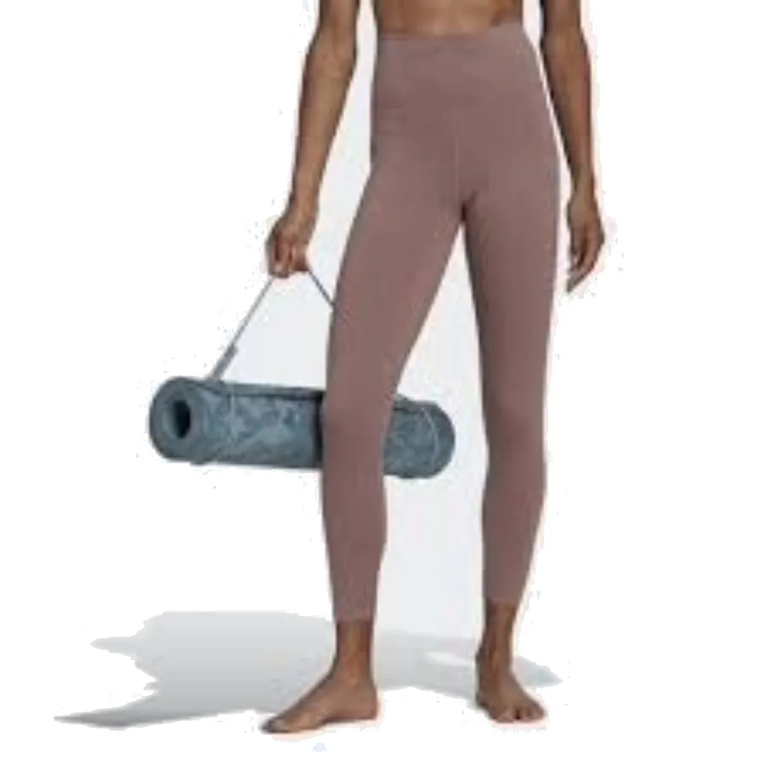 (WMNS) adidas Yoga Luxe Studio Extra High Cut 7/8 Tights 'Pink Asia Sizing HK6602 sold by KicksCrew product image thumbnail 3