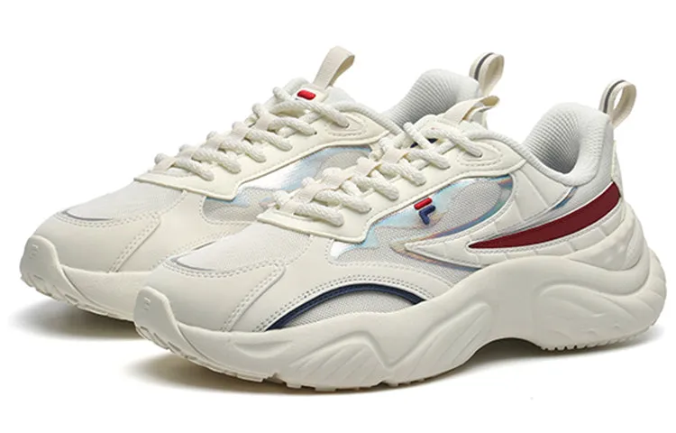 (WMNS) FILA FUSION Conch Sneakers 'Cream White' T12W217303FWC sold by KicksCrew product image thumbnail 2