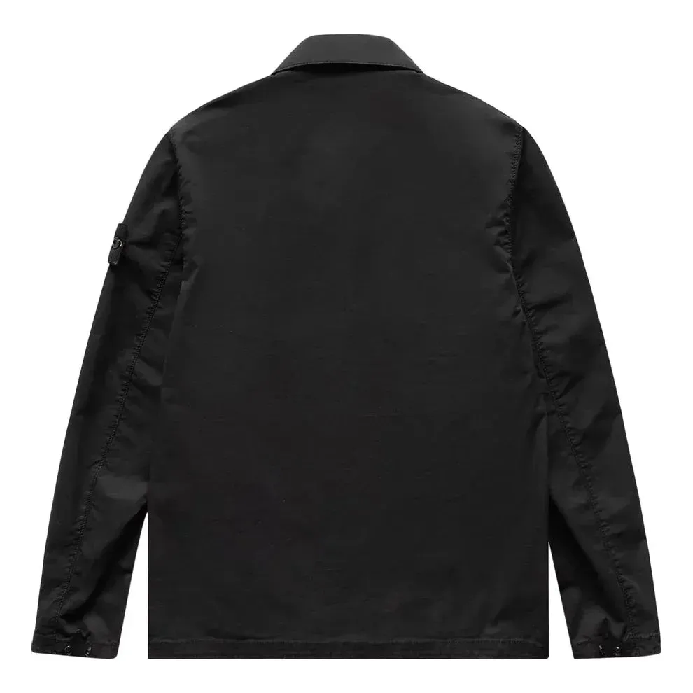 STONE ISLAND Compass Logo Shirt Jacket 'Black' 781510210-V0029 sold by KicksCrew product image thumbnail 2