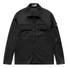 STONE ISLAND Compass Logo Shirt Jacket 'Black' 781510210-V0029 sold by KicksCrew