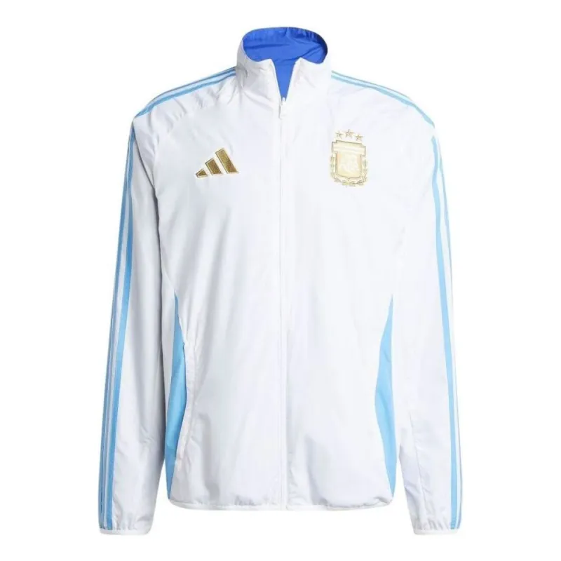 adidas Argentina Anthem Jacket 'White Blue' IW0219 sold by KicksCrew
