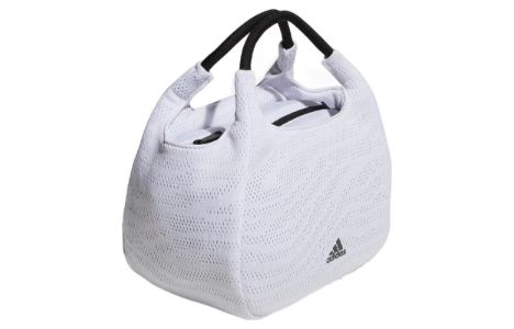 Adidas Statement Round Tote Bag 'White' HB3662 sold by KicksCrew