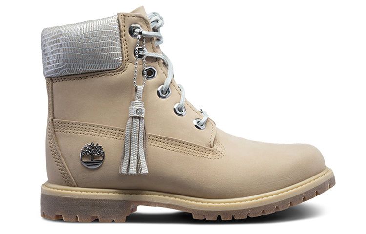 (WMNS) Timberland Heritage 6-Inch Waterproof Leather Boots 'Light Pink Nubuck' A1UX2 sold by KicksCrew product image thumbnail 2