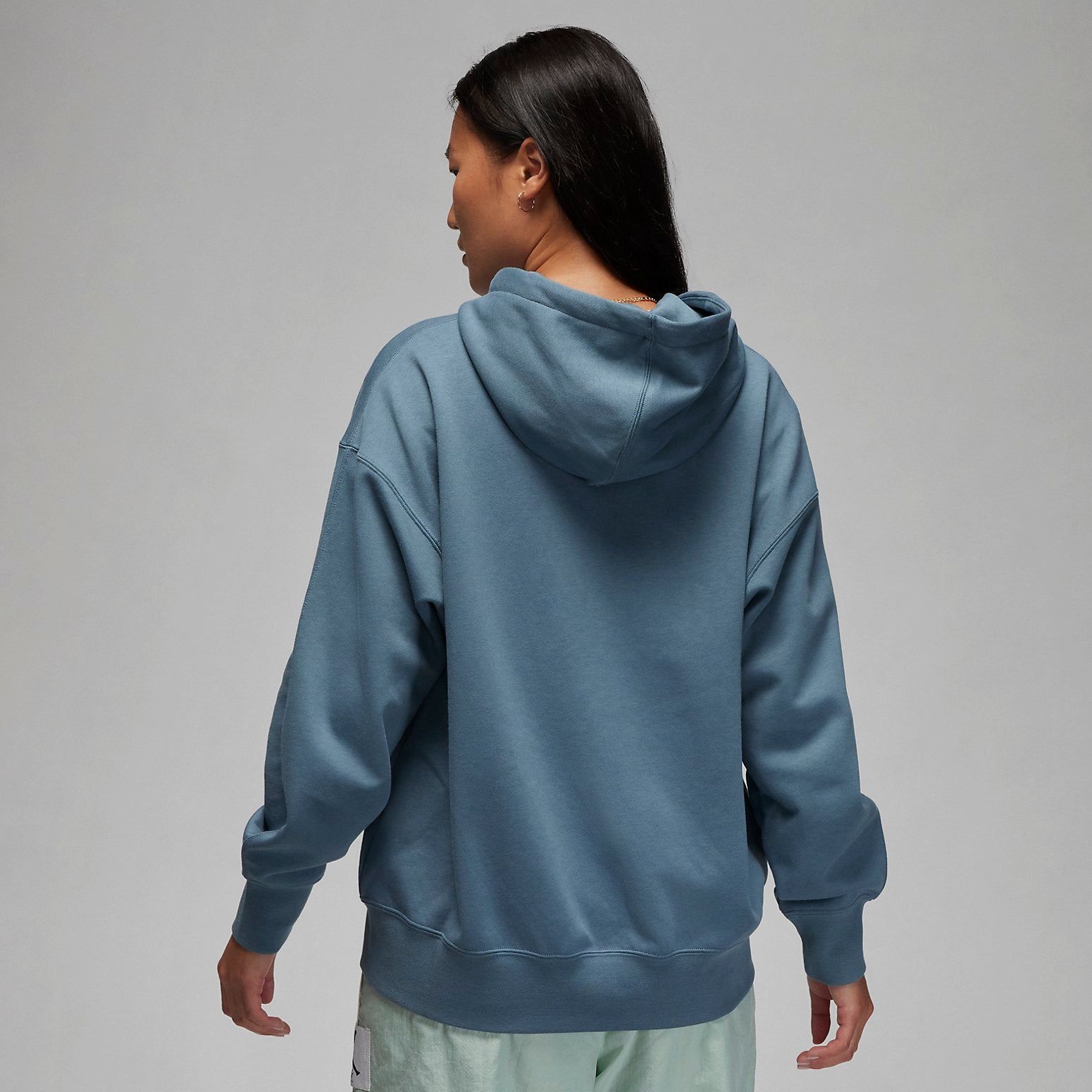 (WMNS) Air Jordan Flight Full-Zip Hoodie 'Blue' DZ3359-031 sold by KicksCrew product image thumbnail 4