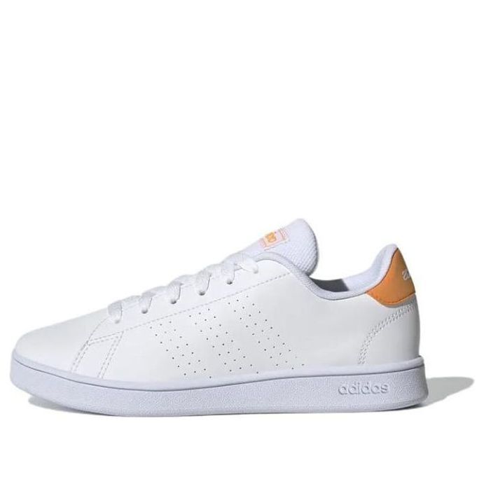 (PS) Adidas Neo Originals Advantage Shoes 'White Orange' GW0450 sold by KicksCrew