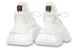 (WMNS) LOUIS VUITTON Archlight 2.0 Platform Sneakers 'White Lace' 1ABI41 sold by KicksCrew