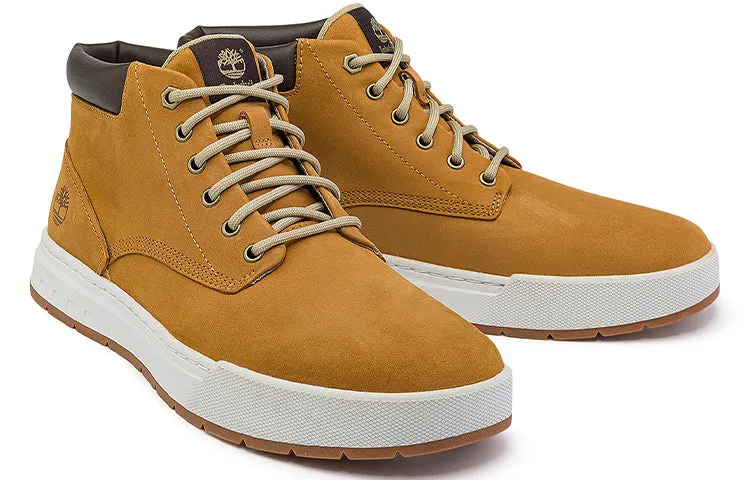 Timberland Maple Grove Wide Fit Leather Chukka Boots 'Wheat' A5PRVW sold by KicksCrew product image thumbnail 4