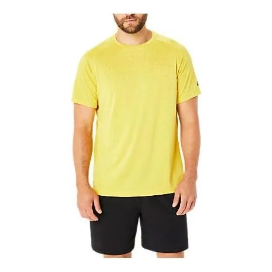 ASICS Actibreeze Jacquard T-shirt 'Yellow' 2031E454-750 sold by KicksCrew
