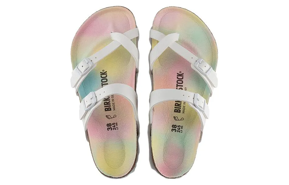 Birkenstock Mayari Vegan Birko-Flor Nubuck Sandals 'White' 1021187 sold by KicksCrew product image thumbnail 4