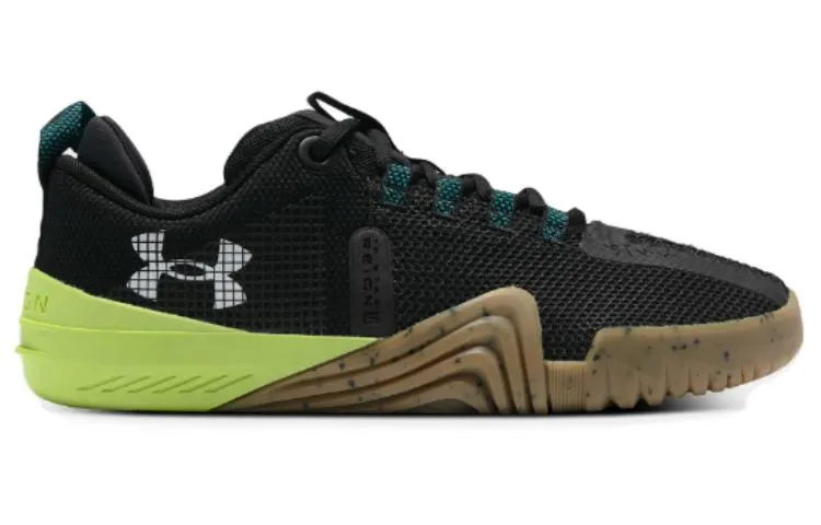 Under Armour TriBase Reign 6 Shoes 'Black Green Brown' 3027341-002 sold by KicksCrew product image thumbnail 3