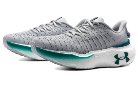Under Armour HOVR Infinite Elite 'Halo Grey Hydro Teal' 3027189-102 sold by KicksCrew