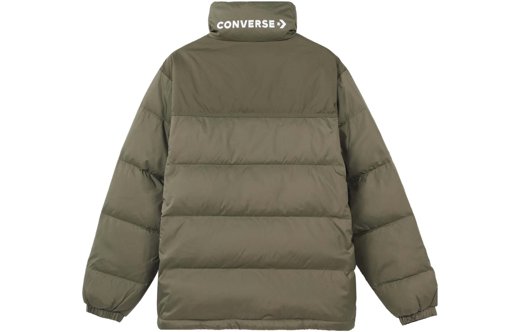 Converse Star Chevron Down Jacket 'Olive Green' 10023755-A04 sold by KicksCrew product image thumbnail 2