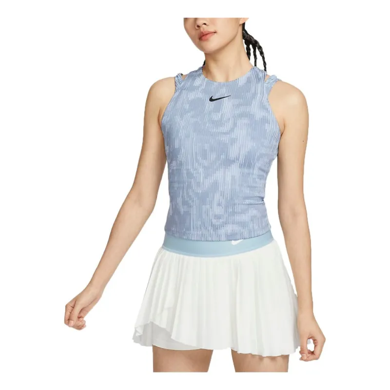 (WMNS) NikeCourt Slam Dri-FIT Tennis Tank Top (Asia Sizing) 'Ashen Slate' FD5647-493 sold by KicksCrew