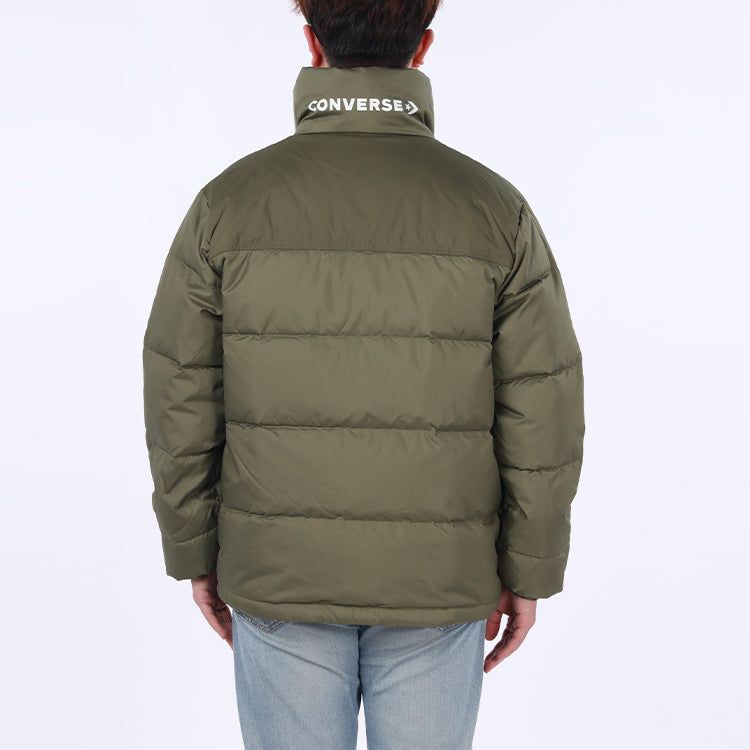 Converse Star Chevron Down Jacket 'Olive Green' 10023755-A04 sold by KicksCrew product image thumbnail 4