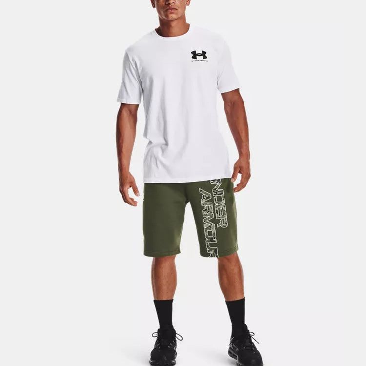 Under Armour Abc Camo Fill Wordmark T-shirt 'White Black' 1366456-100 sold by KicksCrew product image thumbnail 3