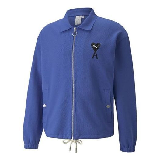 Puma X Ami Track Full Zip Jacket 'Blue' 534066-93 sold by KicksCrew