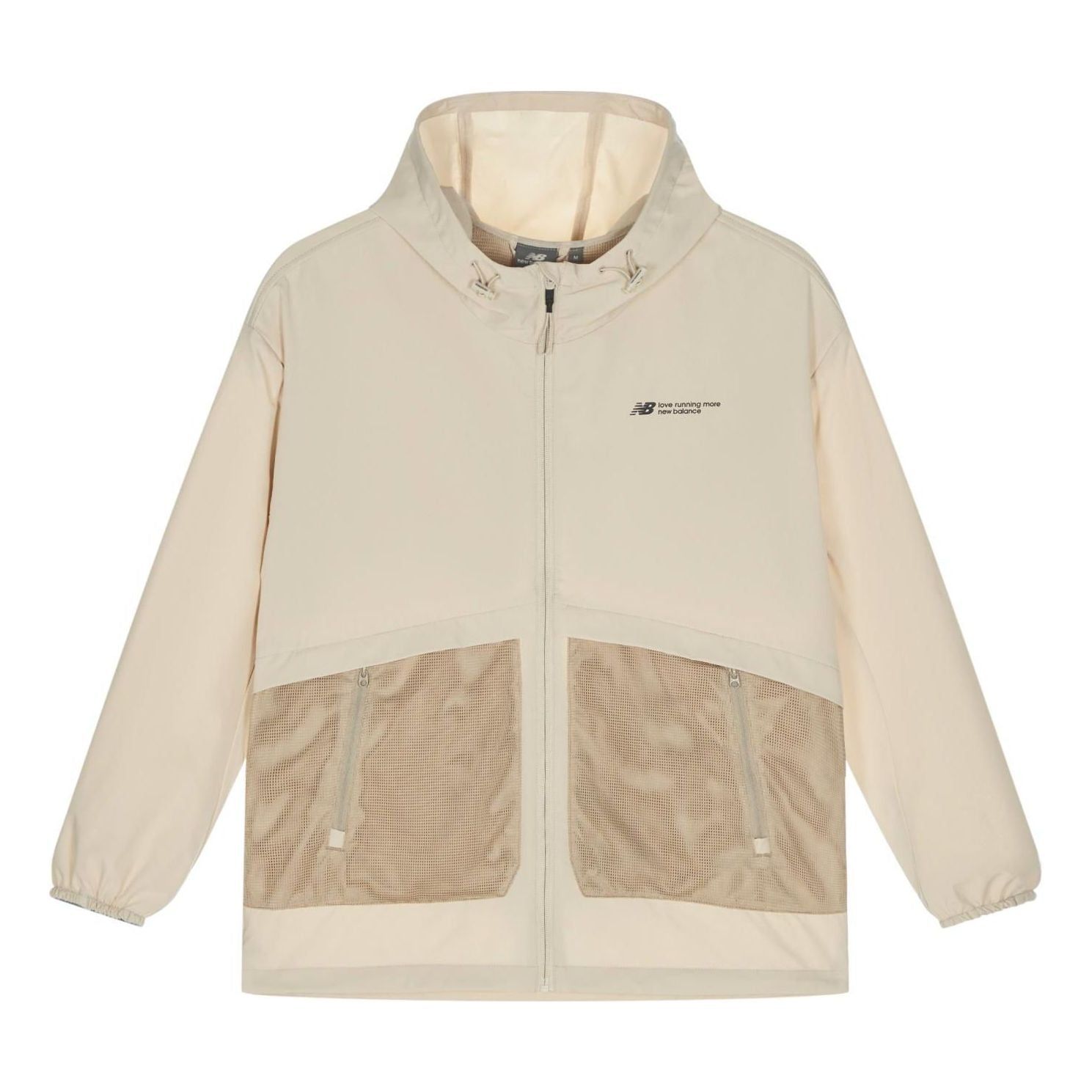 New Balance Woven Hooded Jacket 'Beige' NAE24151-LB sold by KicksCrew