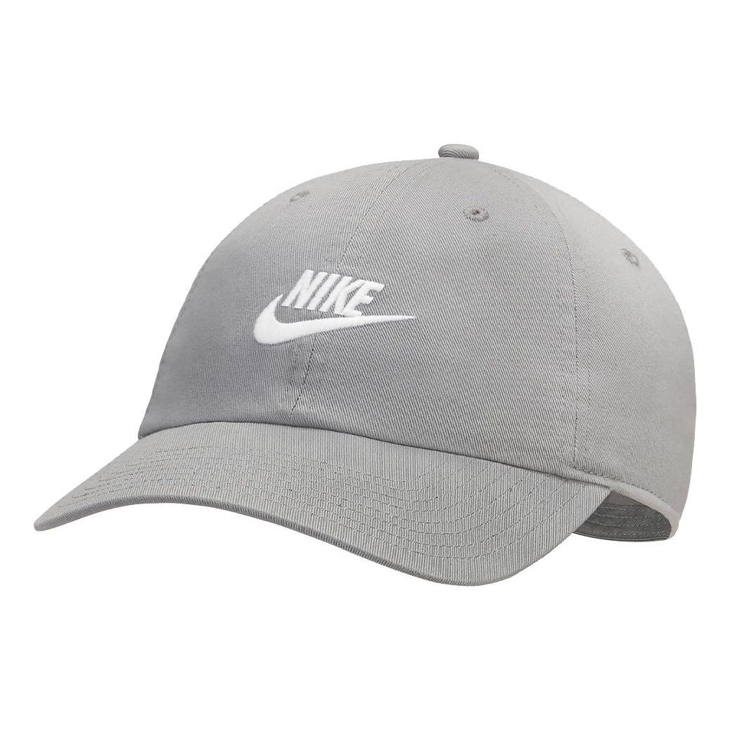Nike Sportswear Heritage86 Futura Washed Cap 'Grey' 913011-073 sold by KicksCrew