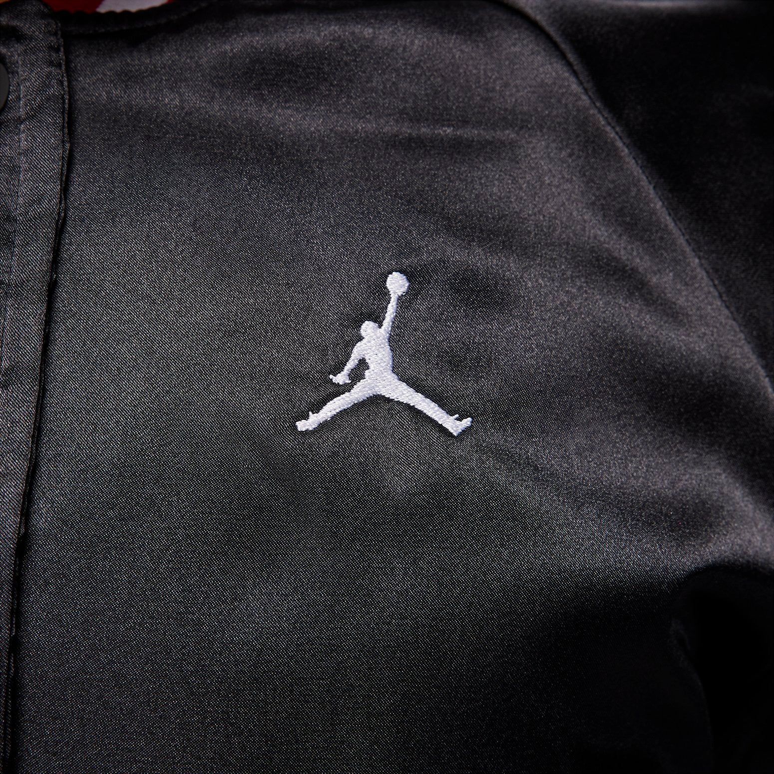 (WMNS) Air Jordan Varsity Jacket 'Black' FB5154-010 sold by KicksCrew product image thumbnail 2