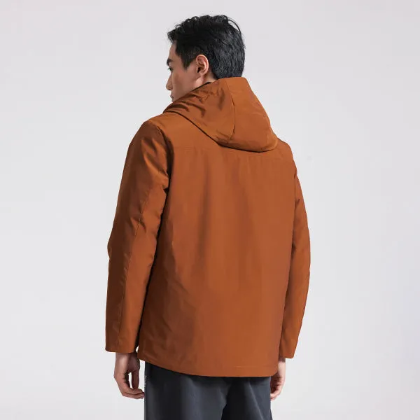 Mizuno Essentials Windbreaker Jacket 'Orange' K2CN36D253 sold by KicksCrew product image thumbnail 4