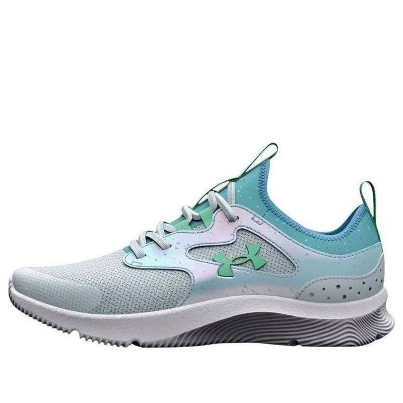 (PS) Under Armour Infinity 2.0 AL Printed Running Shoes 'Halogen Blue Iridescent' 3026167-401 sold by KicksCrew