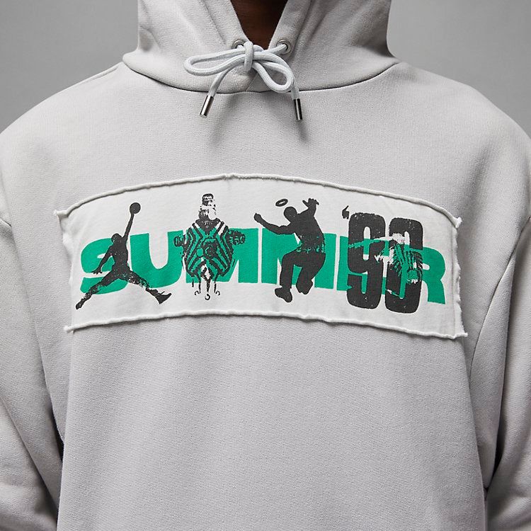 Air Jordan x UNION x Bephies Beauty Supply Fleece Hoodies 'Grey Fog' FD4244-097 sold by KicksCrew product image thumbnail 4