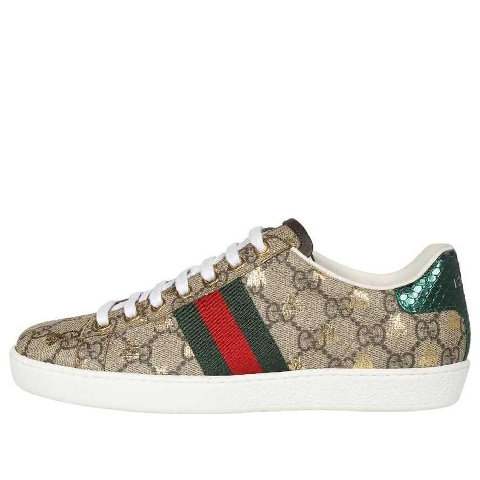 (WMNS) Gucci Ace GG Supreme 'Bees' 550051-9N050-8465 sold by KicksCrew