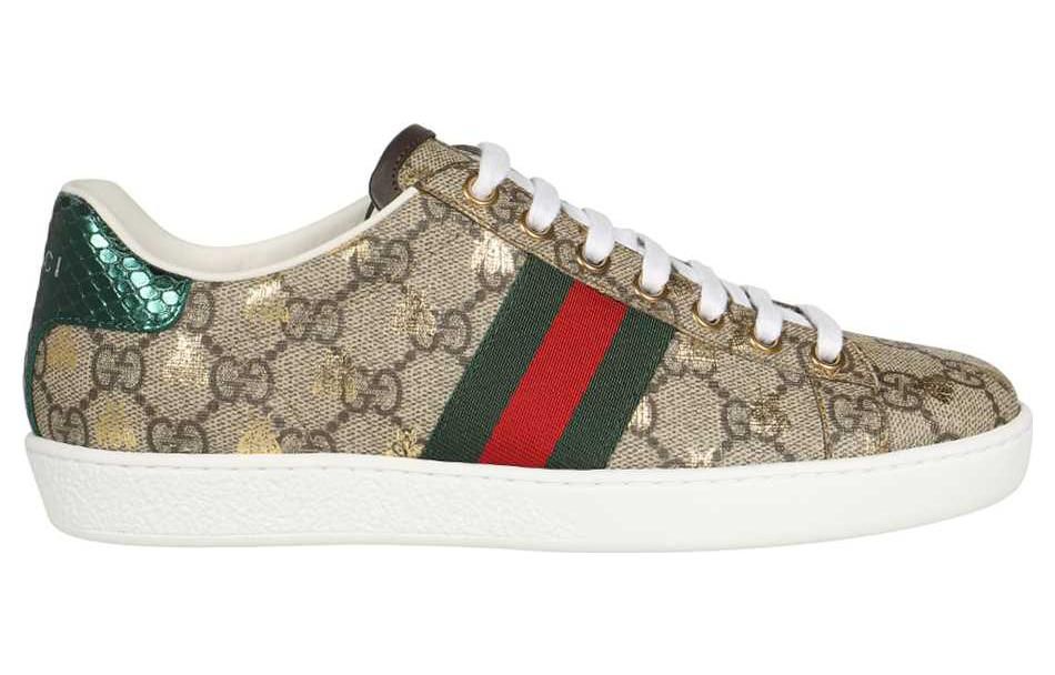 (WMNS) Gucci Ace GG Supreme 'Bees' 550051-9N050-8465 sold by KicksCrew product image thumbnail 2