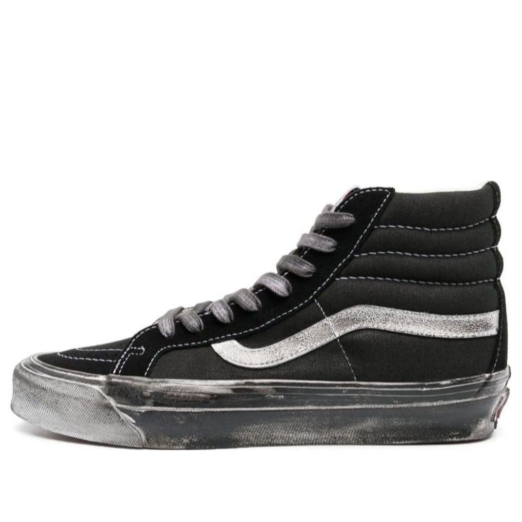 (WMNS) Vans OG Sk8Hi LX 'Stressed Black White' VN0A4BVBBA21 sold by KicksCrew