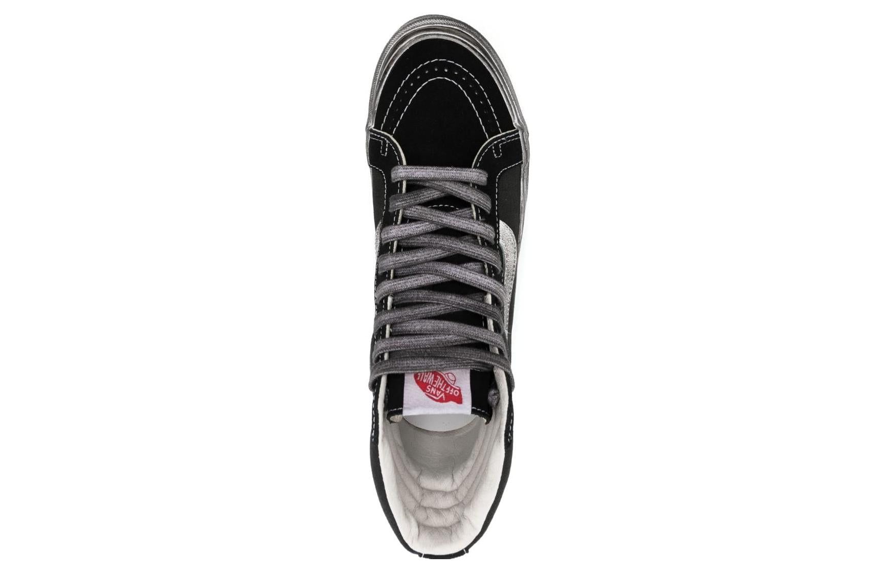 (WMNS) Vans OG Sk8Hi LX 'Stressed Black White' VN0A4BVBBA21 sold by KicksCrew product image thumbnail 4