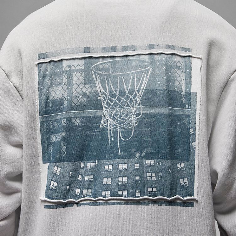 Air Jordan x UNION x Bephies Beauty Supply Fleece Hoodies 'Grey Fog' FD4244-097 sold by KicksCrew product image thumbnail 6