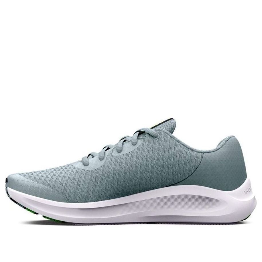 (GS) Under Armour Charged Pursuit 3 'Harbor Blue Lime' 3024987-402 sold by KicksCrew