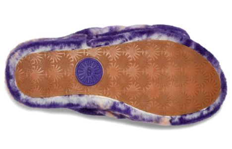 (WMNS) UGG Fluff Yeah Slide Marble 'Violet Night' 1122554-VNGH sold by KicksCrew