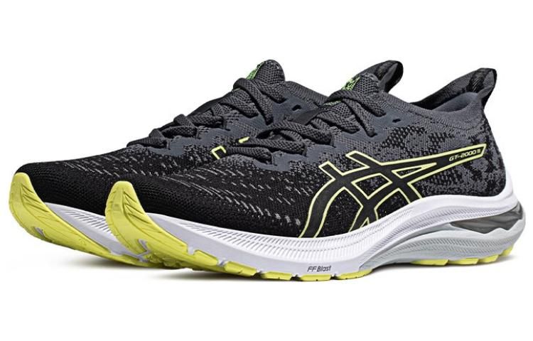 Asics GT-2000 11 MK Knit 'Black Glow Yellow' 1011B566-002 sold by KicksCrew product image thumbnail 2