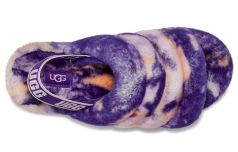 (WMNS) UGG Fluff Yeah Slide Marble 'Violet Night' 1122554-VNGH sold by KicksCrew