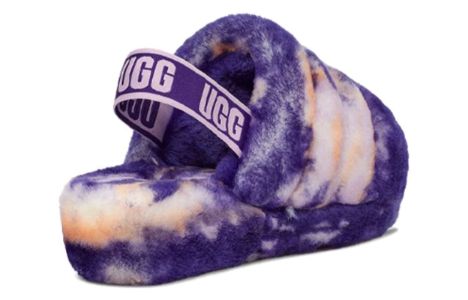 (WMNS) UGG Fluff Yeah Slide Marble 'Violet Night' 1122554-VNGH sold by KicksCrew