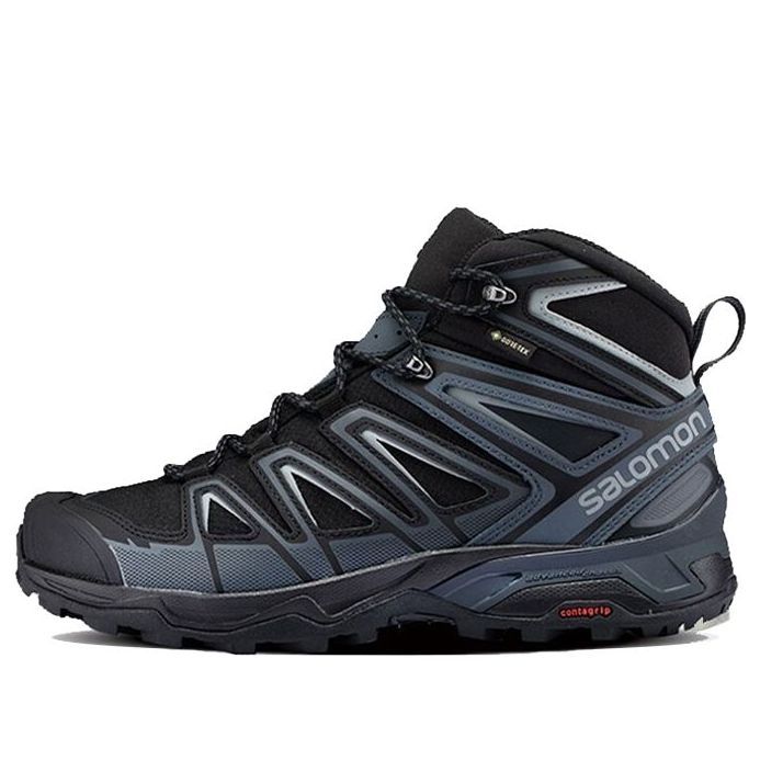 SALOMON X Ultra 3 Wide Mid GTX 'Black Grey' 401293 sold by KicksCrew