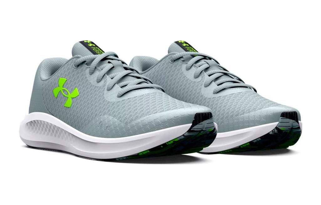 (GS) Under Armour Charged Pursuit 3 'Harbor Blue Lime' 3024987-402 sold by KicksCrew product image thumbnail 4
