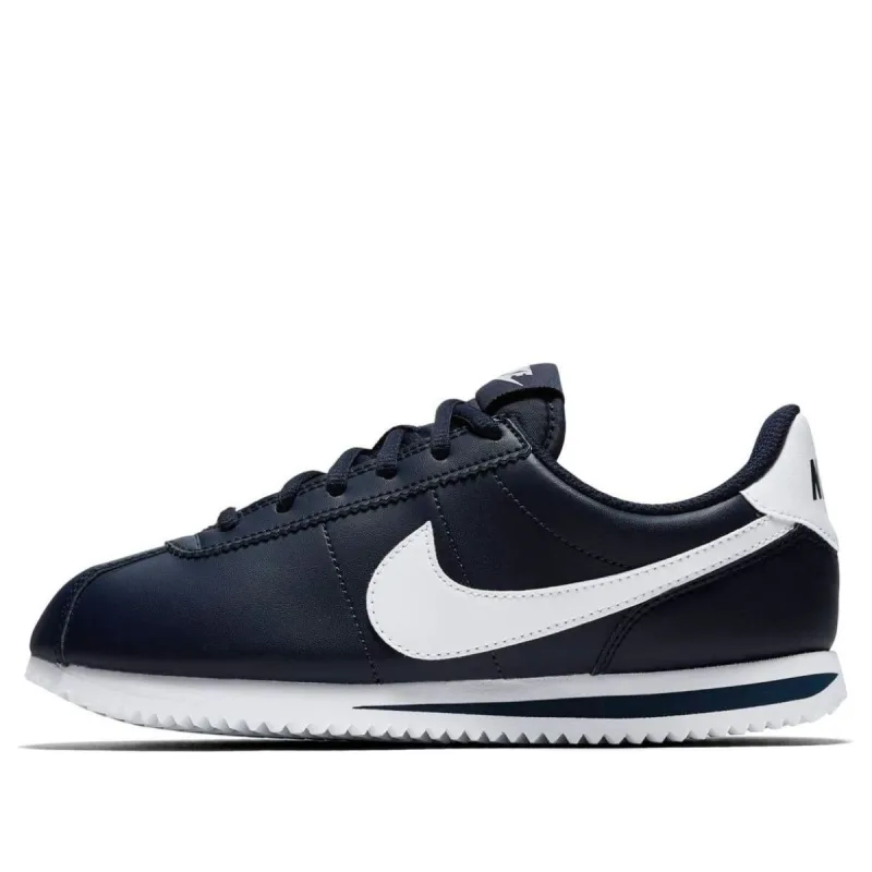 (GS) Nike Cortez Basic SL 'Black White' 904764-400 sold by KicksCrew