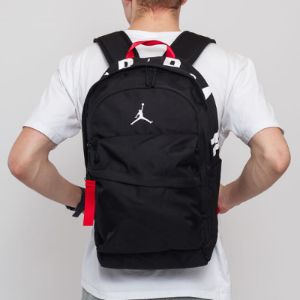 Air Jordan Patrol Backpack 'Black Red' 9A0172-023 sold by KicksCrew