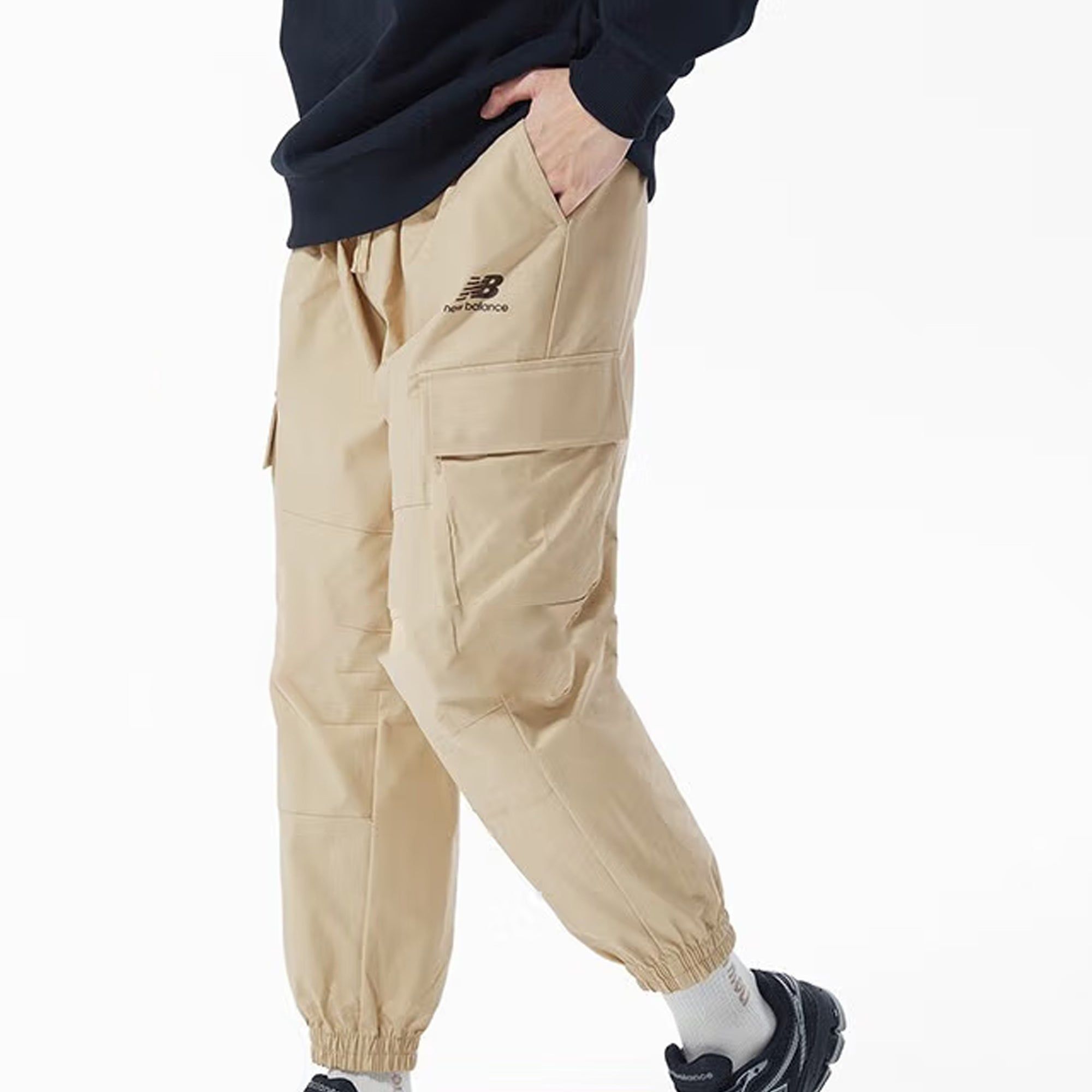 New Balance Cargo Pants 'Beige' 5TC37273-BEI sold by KicksCrew product image thumbnail 4
