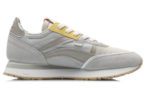 (WMNS) Li-Ning ChengFeng 'Grey Yellow' AGCR196-4 sold by KicksCrew