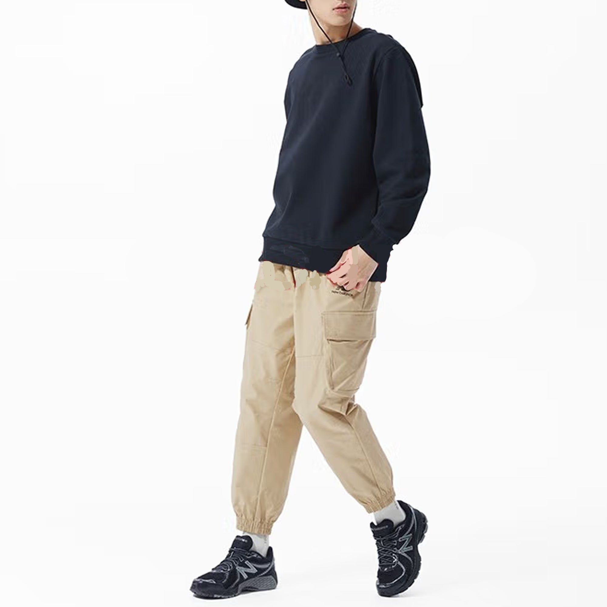 New Balance Cargo Pants 'Beige' 5TC37273-BEI sold by KicksCrew product image thumbnail 3