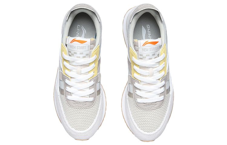 (WMNS) Li-Ning ChengFeng 'Grey Yellow' AGCR196-4 sold by KicksCrew product image thumbnail 5