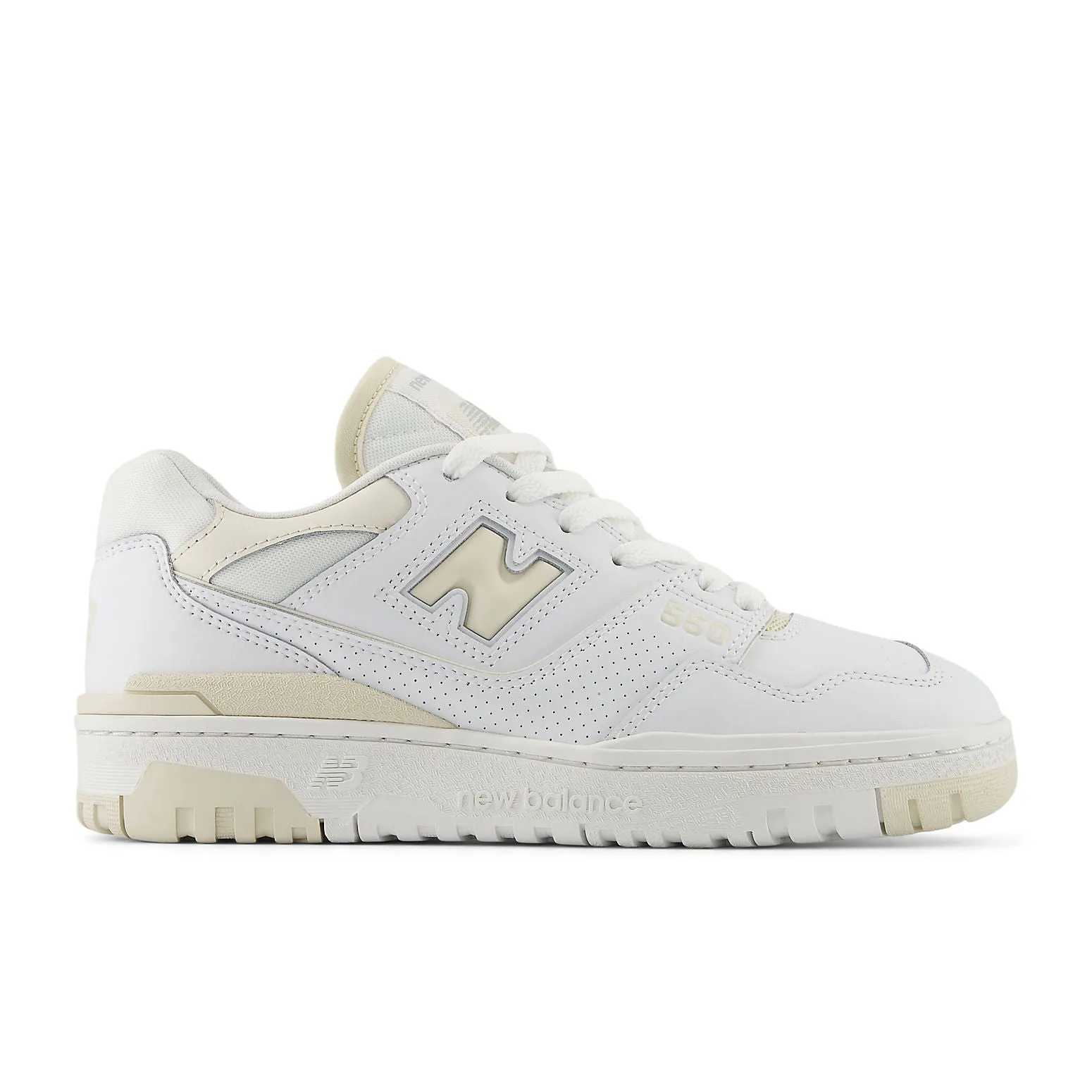 (WMNS) New Balance 550 Skate Shoes 'White Yellow' BBW550BK sold by KicksCrew product image thumbnail 2