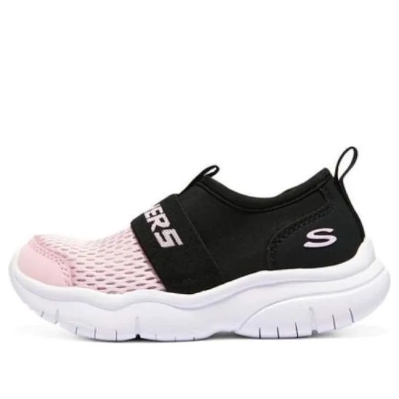 (GS) Skechers Slip-On Comfy Shoes 'Pink Black' 302579N-BKPK sold by KicksCrew