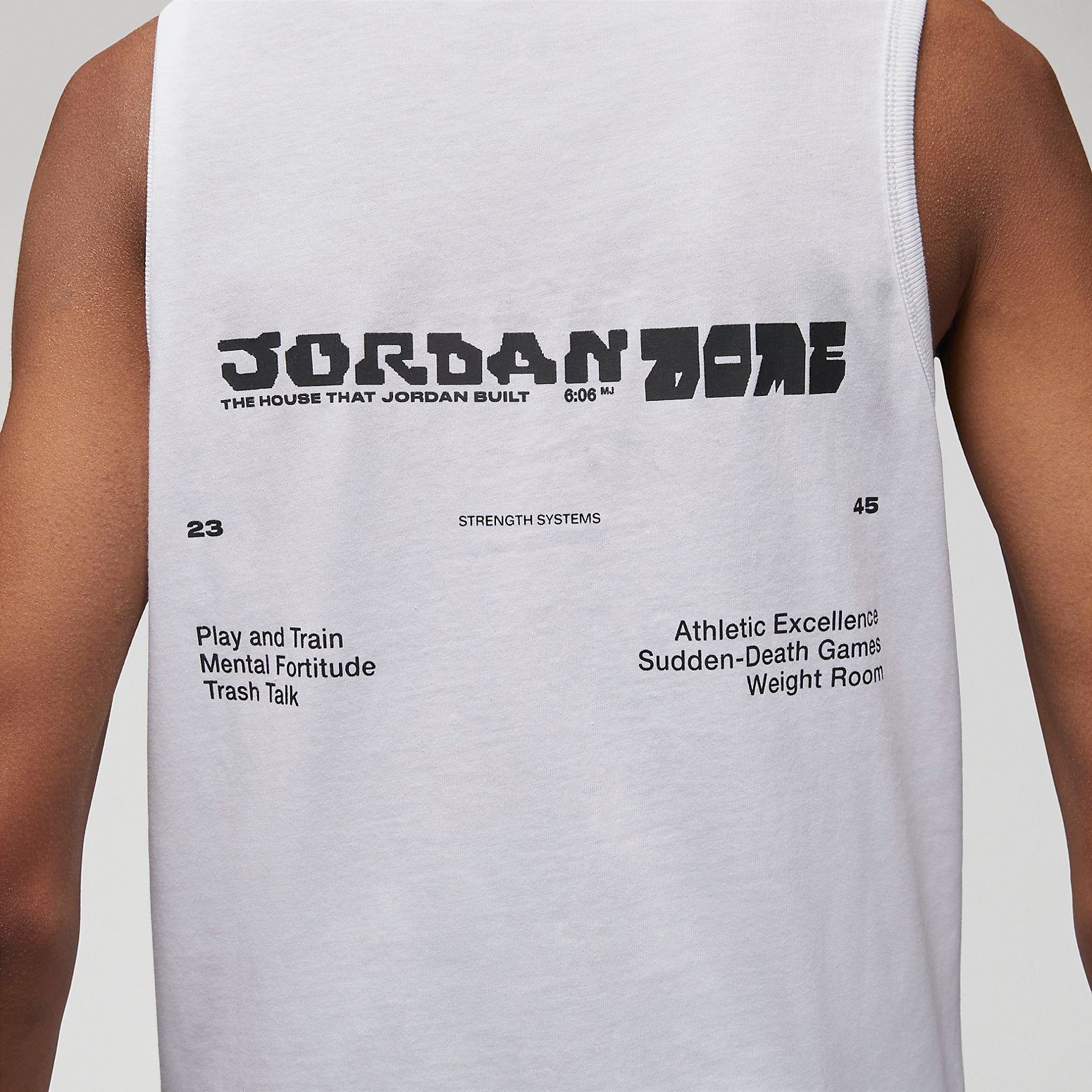 Air Jordan Jumpman Tank Top 'White' DX9606-100 sold by KicksCrew product image thumbnail 2