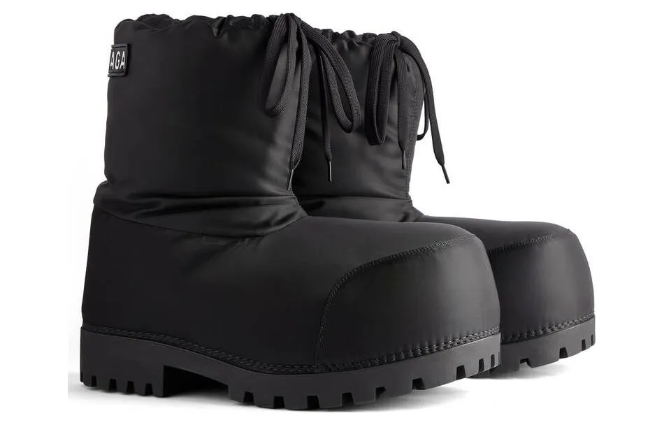 (WMNS) Balenciaga Alaska Low Boots 'Black Nylon' 780558W4SA11000 sold by KicksCrew product image thumbnail 2