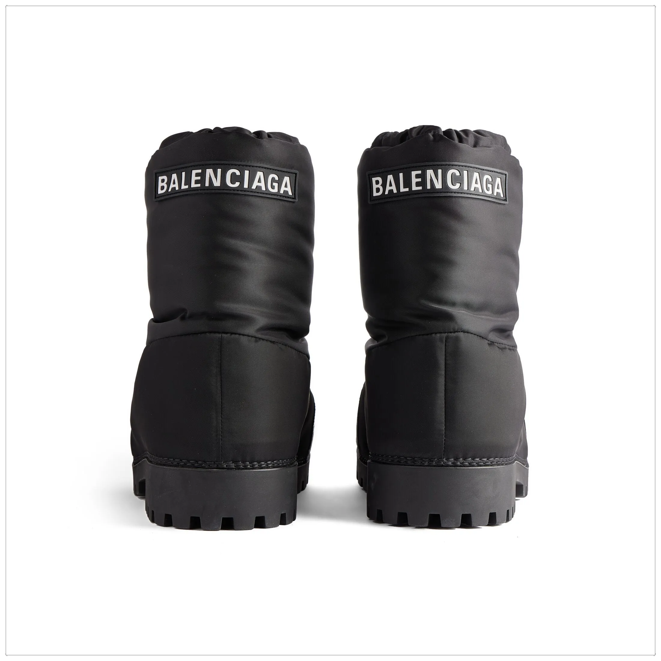 (WMNS) Balenciaga Alaska Low Boots 'Black Nylon' 780558W4SA11000 sold by KicksCrew product image thumbnail 4